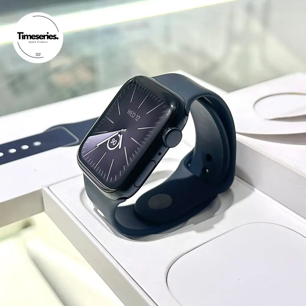 Ex iBox Apple Watch SE Gen 2 44mm BH92% Midnight Fullset Ori