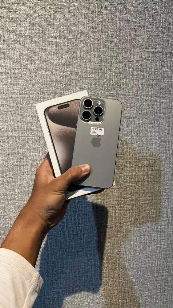 IPHONE 15 PRO 128GB IBOX NATURAL TITANIUM