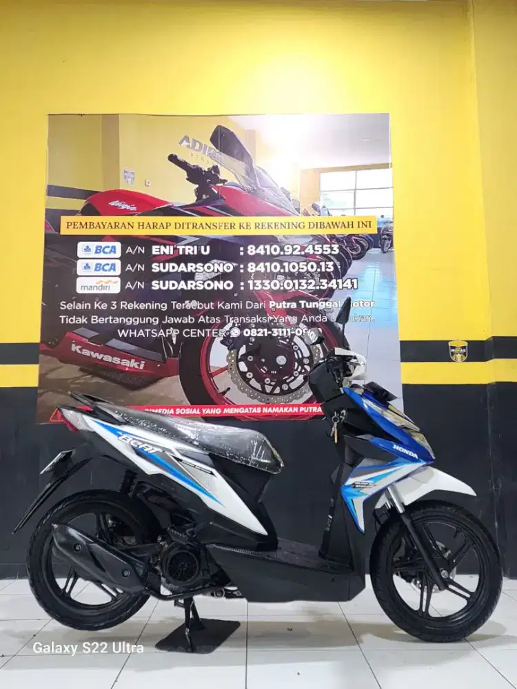 JUAL CEPAT BEAT ESP CBS 2018