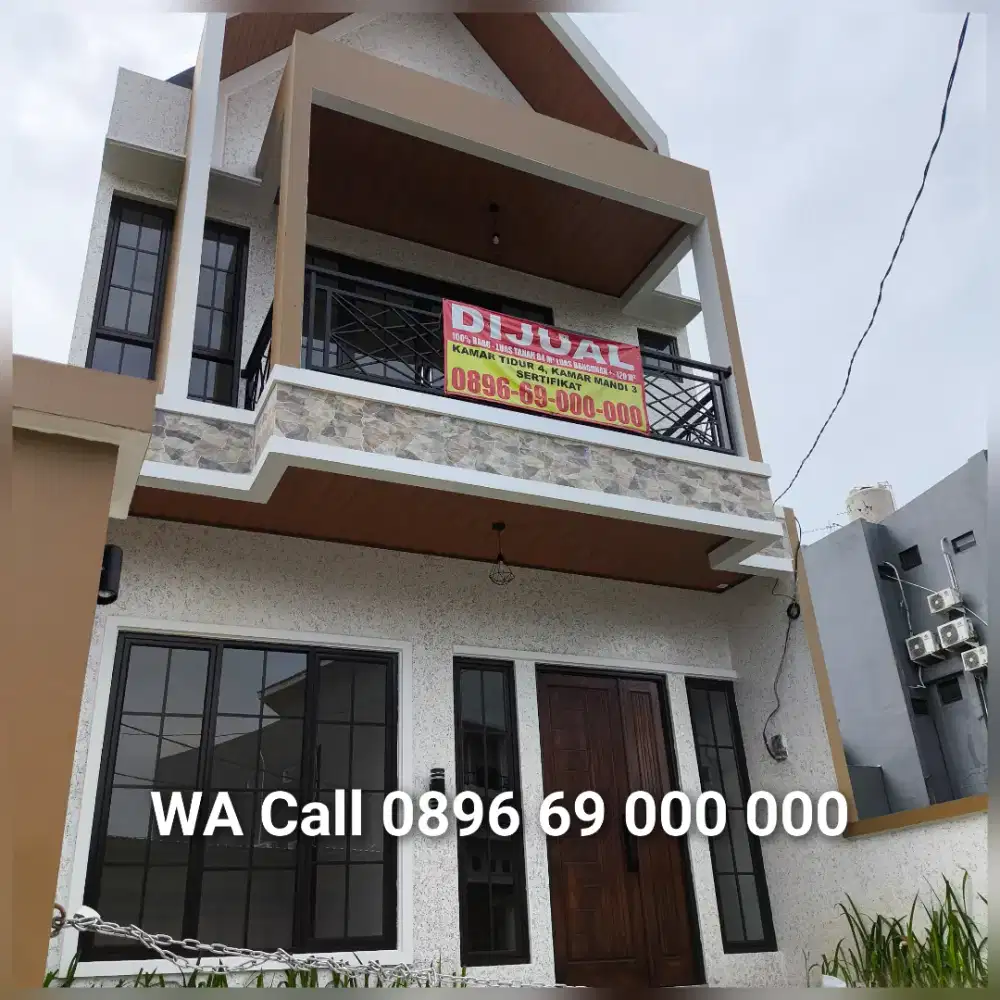 Properti Bogor Dijual - Baru Dibangun 2 unit - Sentul city - GAS
