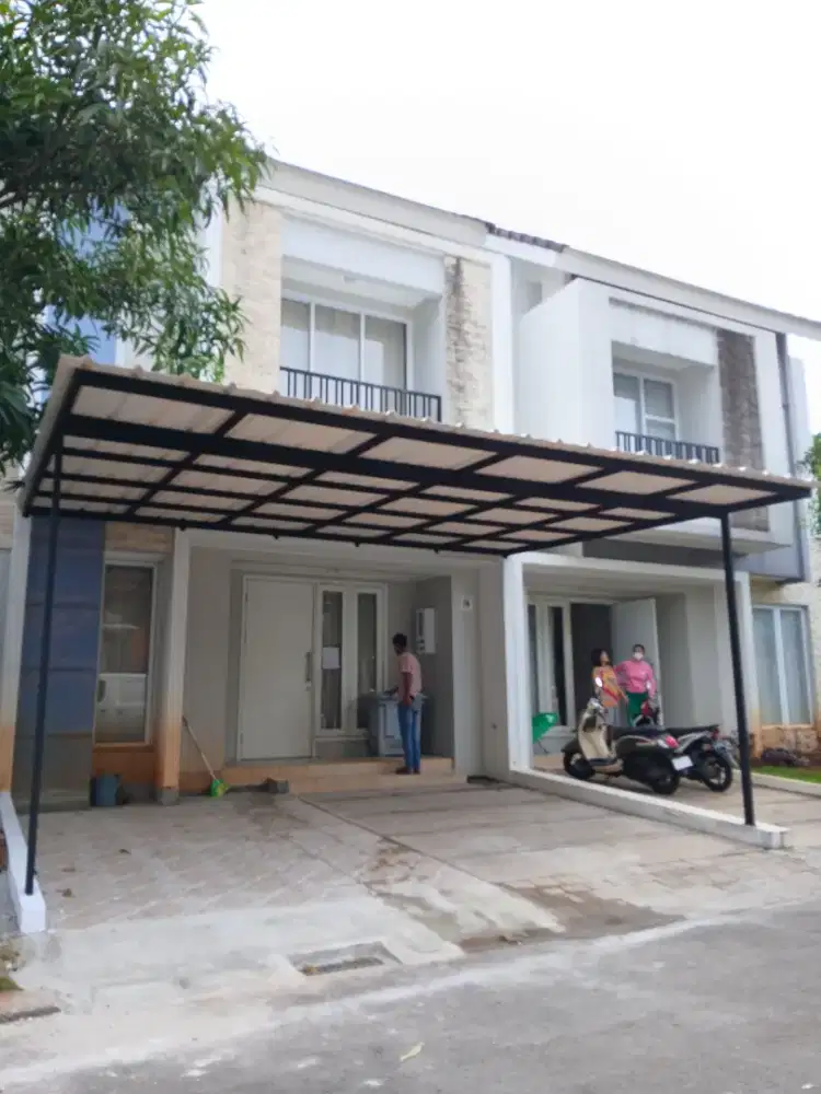 Kanopi minimalis modern