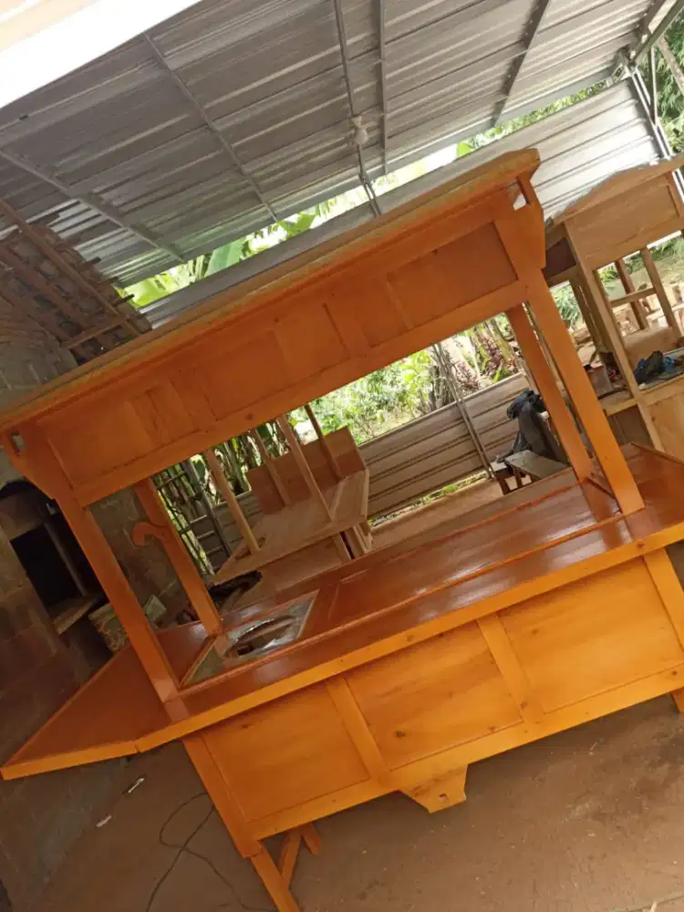 Gerobak Angkringan jg Melayani Pesanan Grobak Bakso Mie Bubur Sate dlL