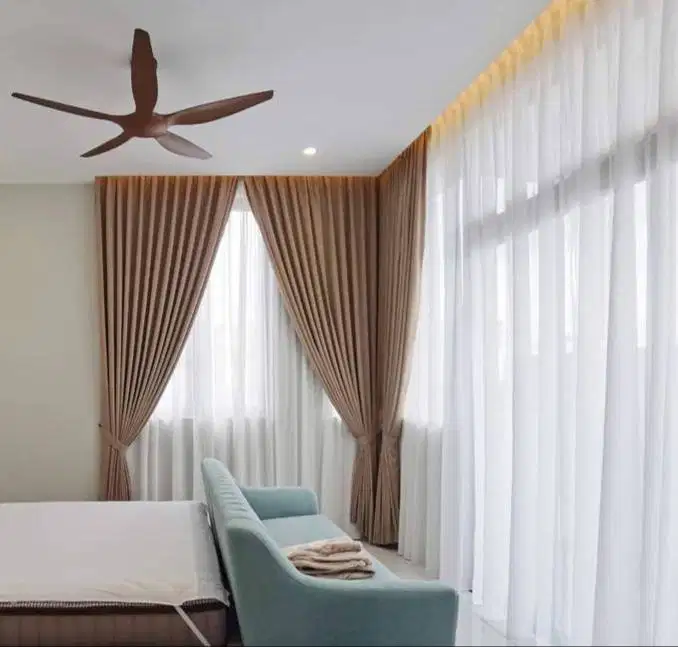 Jasa Gorden Blackout Pasang Skat Klinik Hordeng Gordyn Vitrase