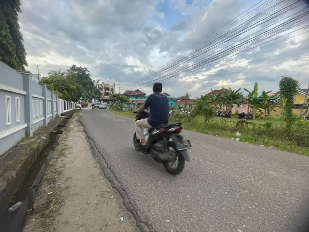 Tanah Murah Kota Palembang Pinggir jalan Pakjo