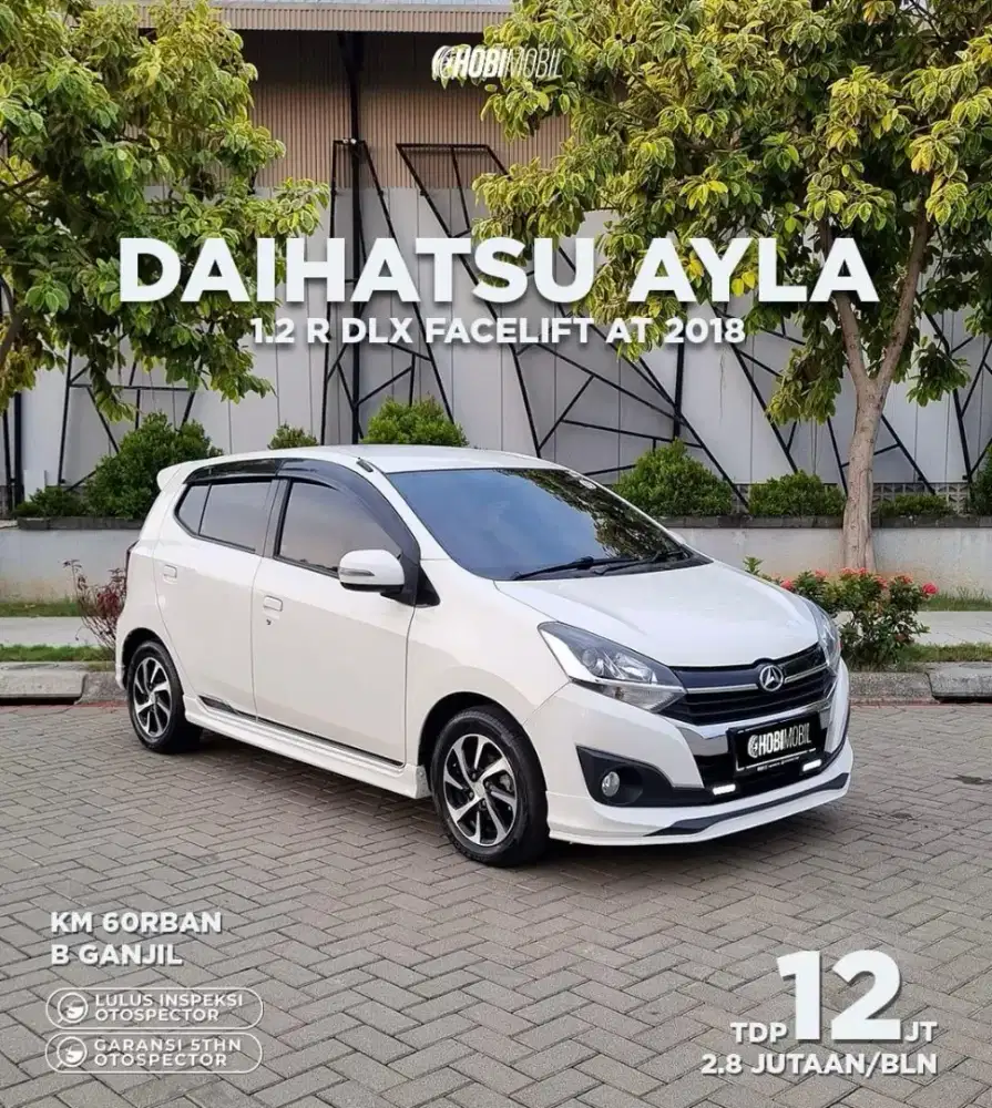Unit : Ayla 1.2 R DLX Facelift AT Thn 2018