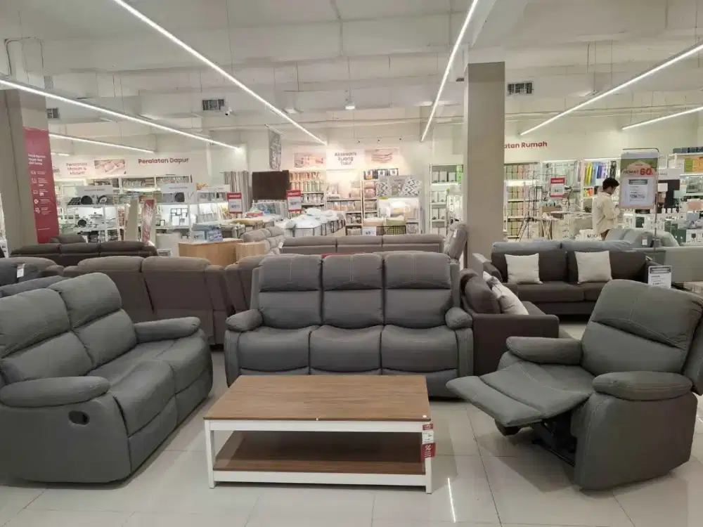 SOFA SET RECLINER MURAH BERKUALITAS