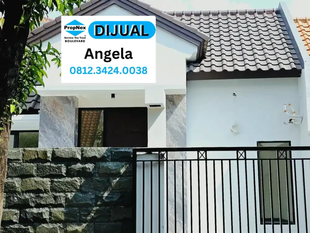 DIJUAL RUMAH TPR TAMAN PUSPA RAYA CITRALAND 2KT DEKAT PASAR MODERN