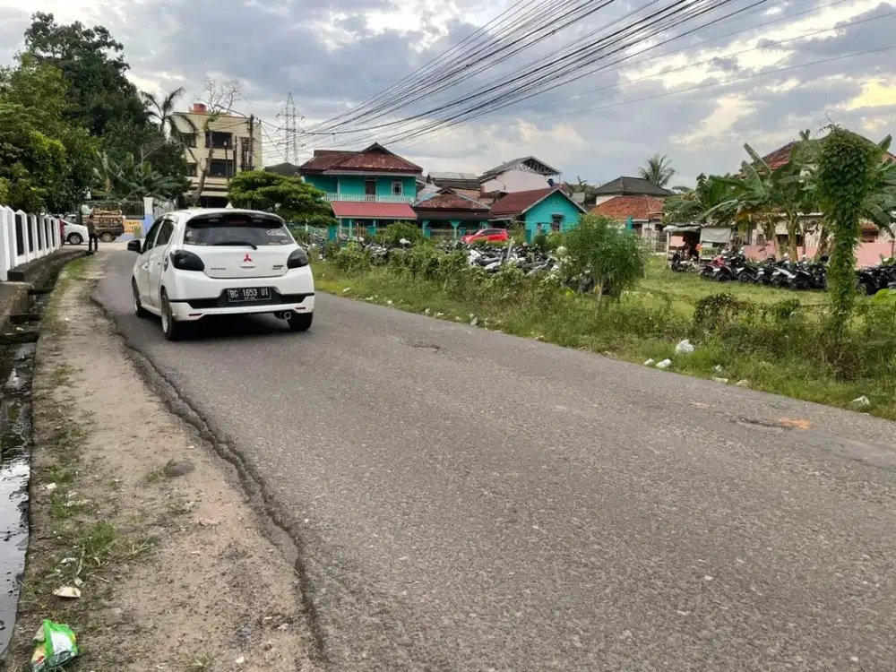 Tanah Pinggir Jalan Murah Kota Palembang Dekat SMA 11 Palembang