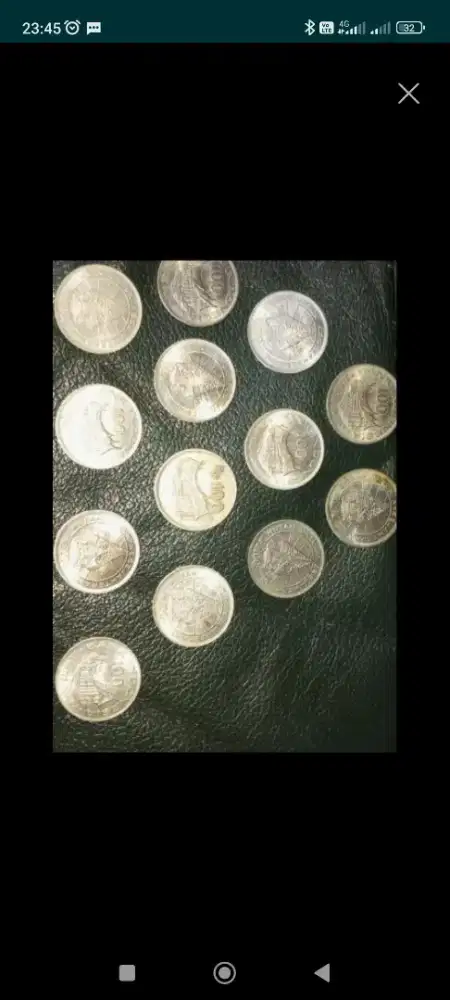 Koin Jadoel 100 Rupiah Rumah Gadang