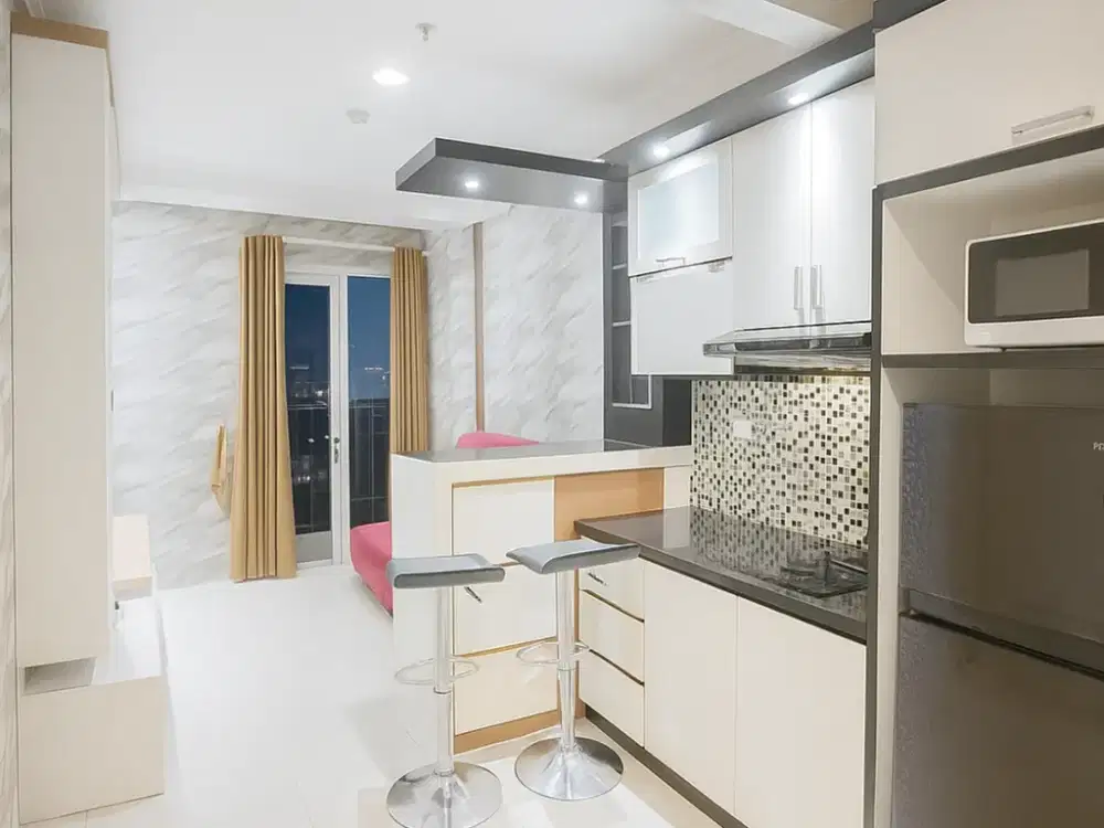 FREE IPL 900Ribu/Bulan 2BR Furnish Premium Signature Park Grande Apartemen