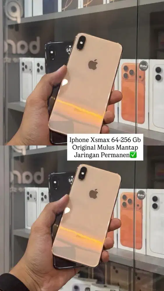 Iphone Xsmax 64-256 Gb Unit Original Mantap