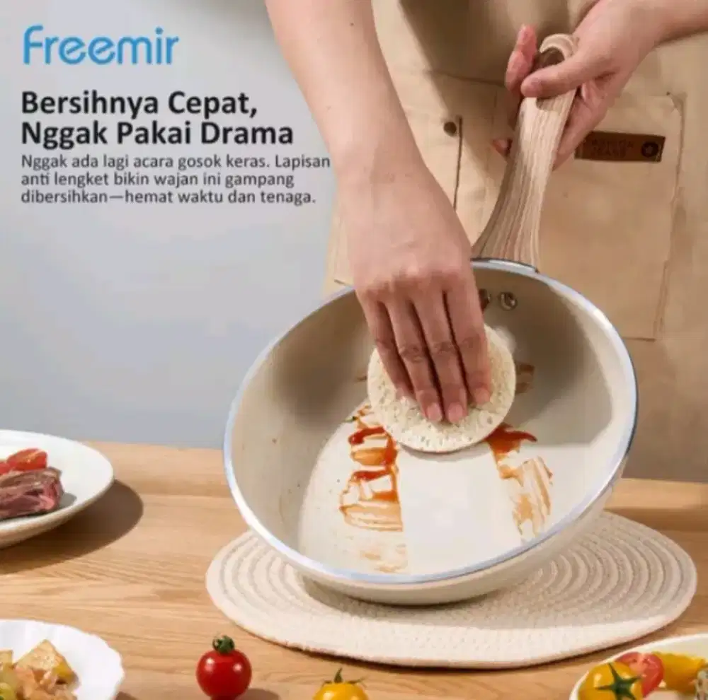 Frypan Granite Freemir w.Putih 16Cm