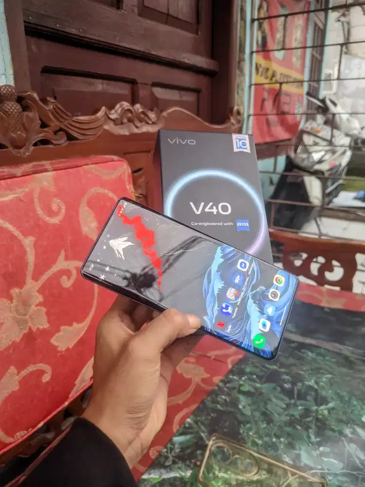 VIVO V40 5G 12/256GB FULLSET ORI JUAL CEPAT / TT