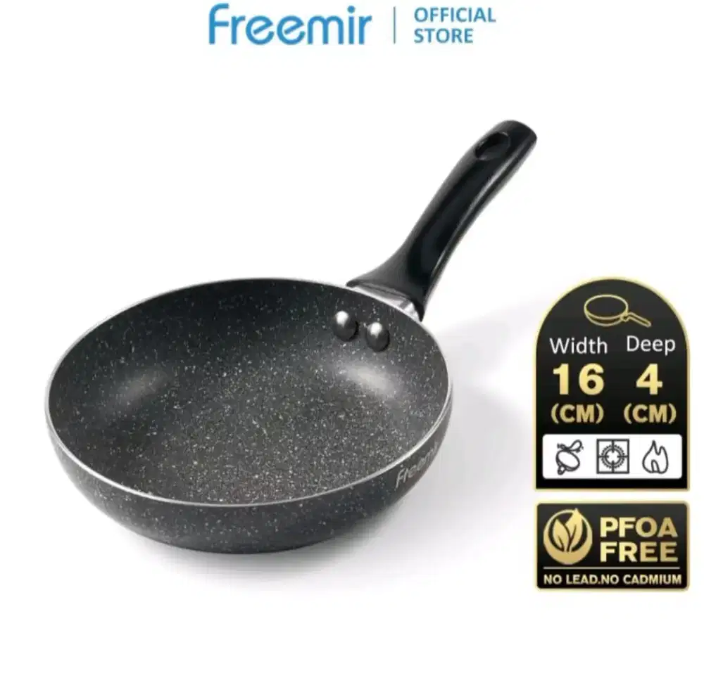 Frypan Granite Freemir w.Hitam 16cm