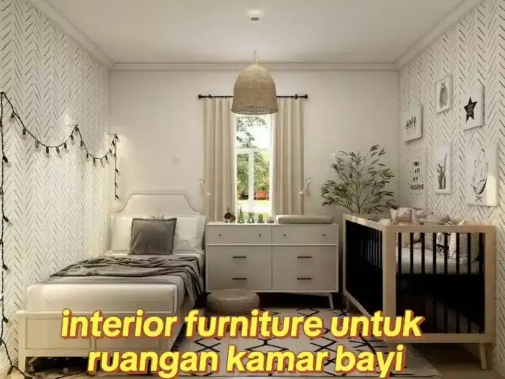pembuatan interior furniture kamar bayi