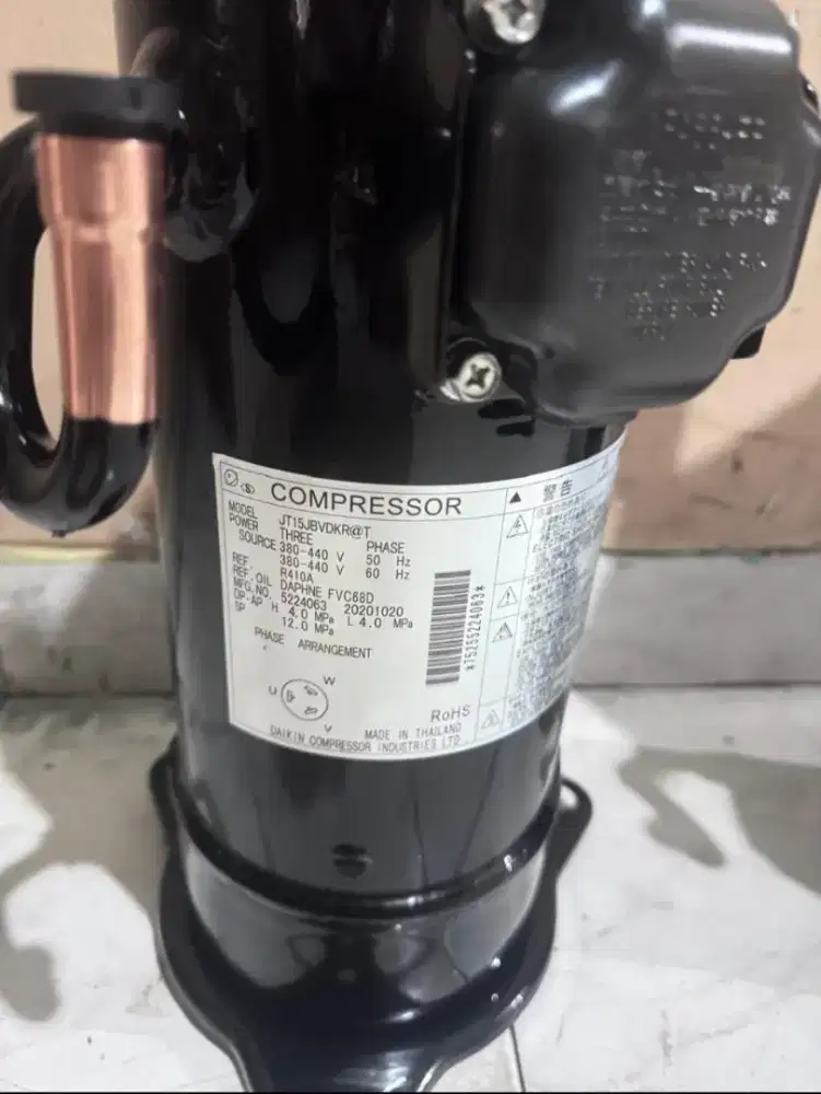 KOMPRSOR AC DAIKIN IVENTER JT15JBVDKR@T (10PK R410 3PHASE  IVENTER)