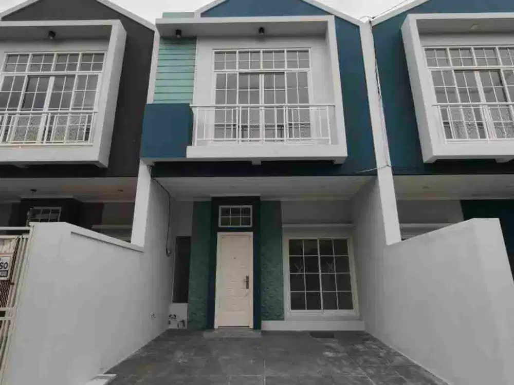 LEBAK 2 LANTAI ‼️ Rumah Baru Scandinavian Minimalis Row 3 Mobil