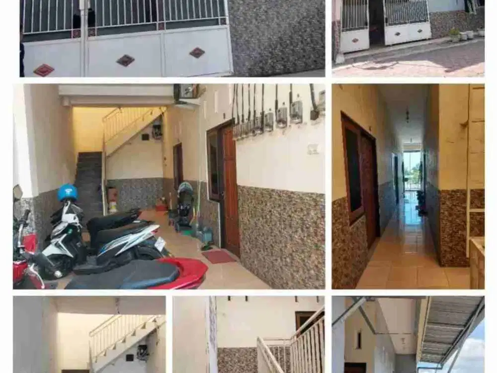 GEDANGAN KOST AKTIF ‼️Jual Murah Rumah Kost 2 Lantai Ada 8 Kamar