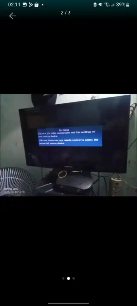 Jual TV Samsung 24inc kondisi seprti di foto