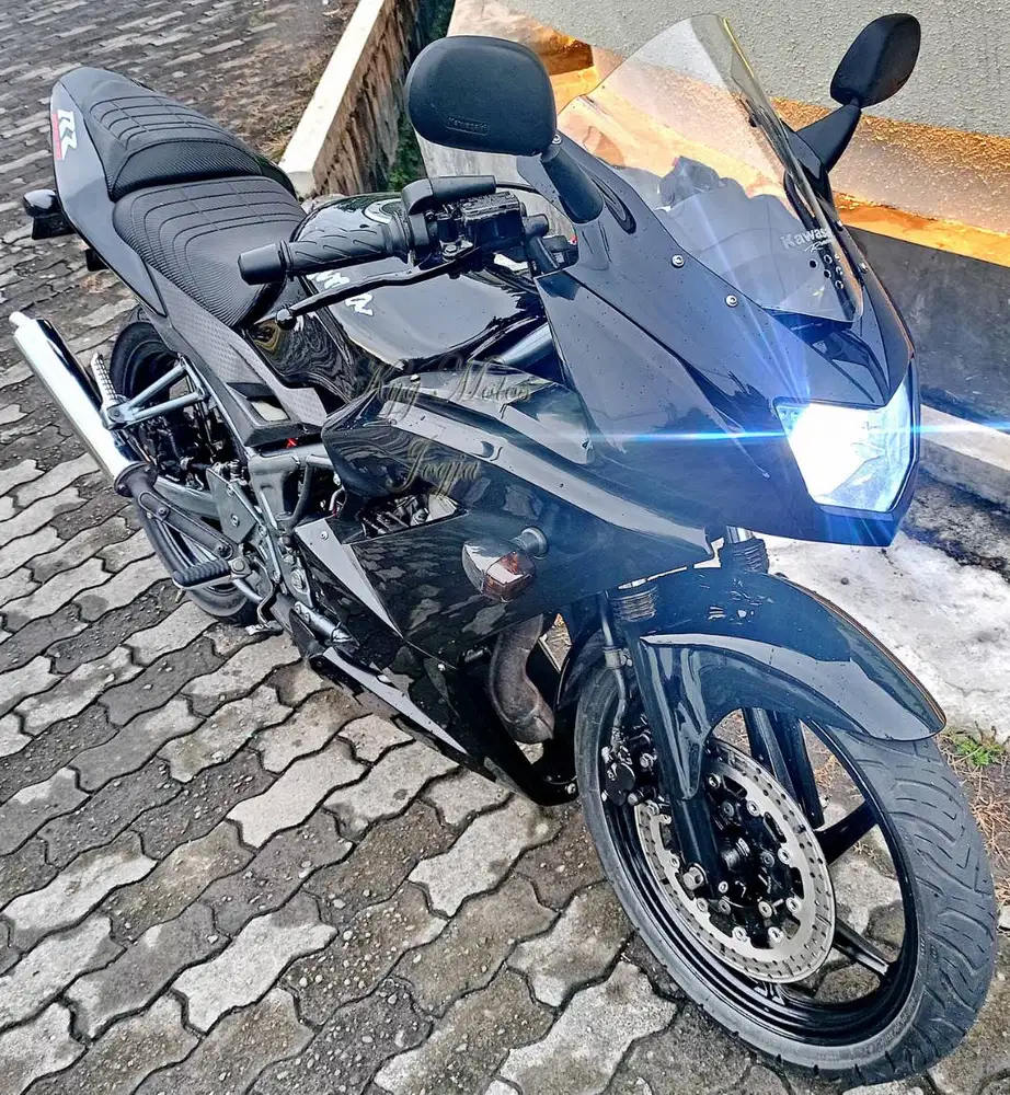 Kawasaki Ninja New 150 RR 150RR Hitam 2012 Plat AB Bantul