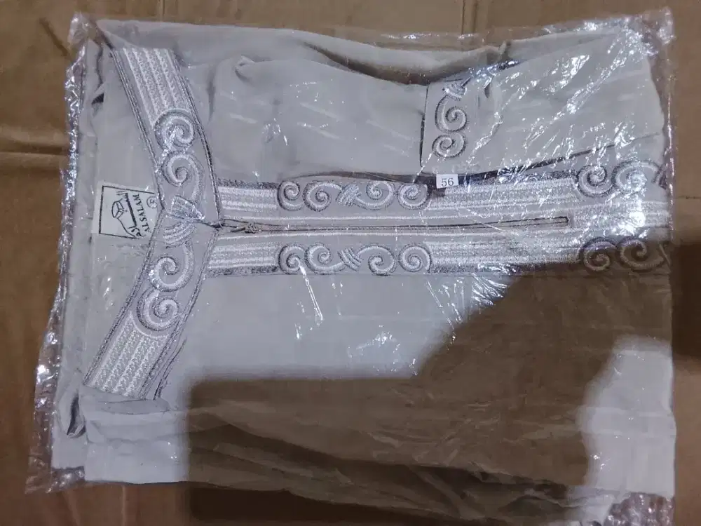 Gamis Pria (Coklat Susu UK 56)