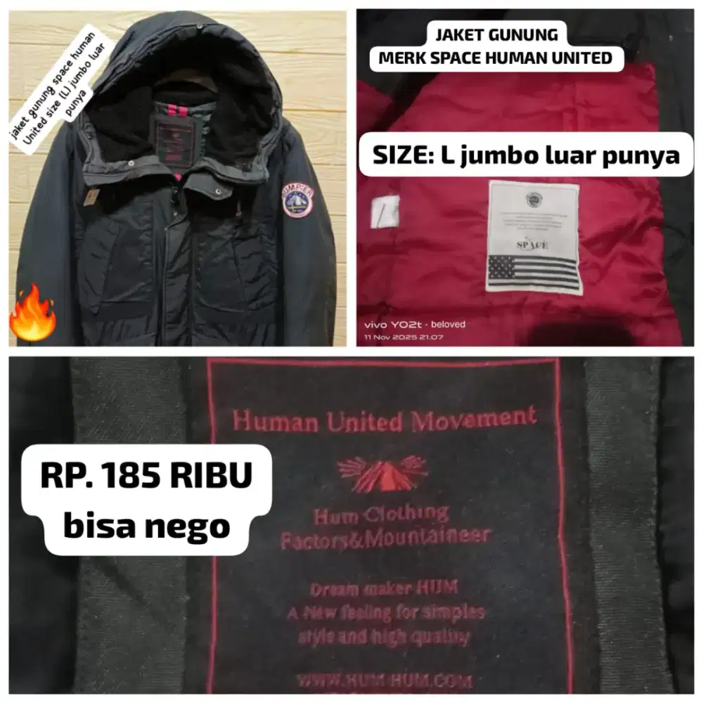 JUAL JAKET BEKAS