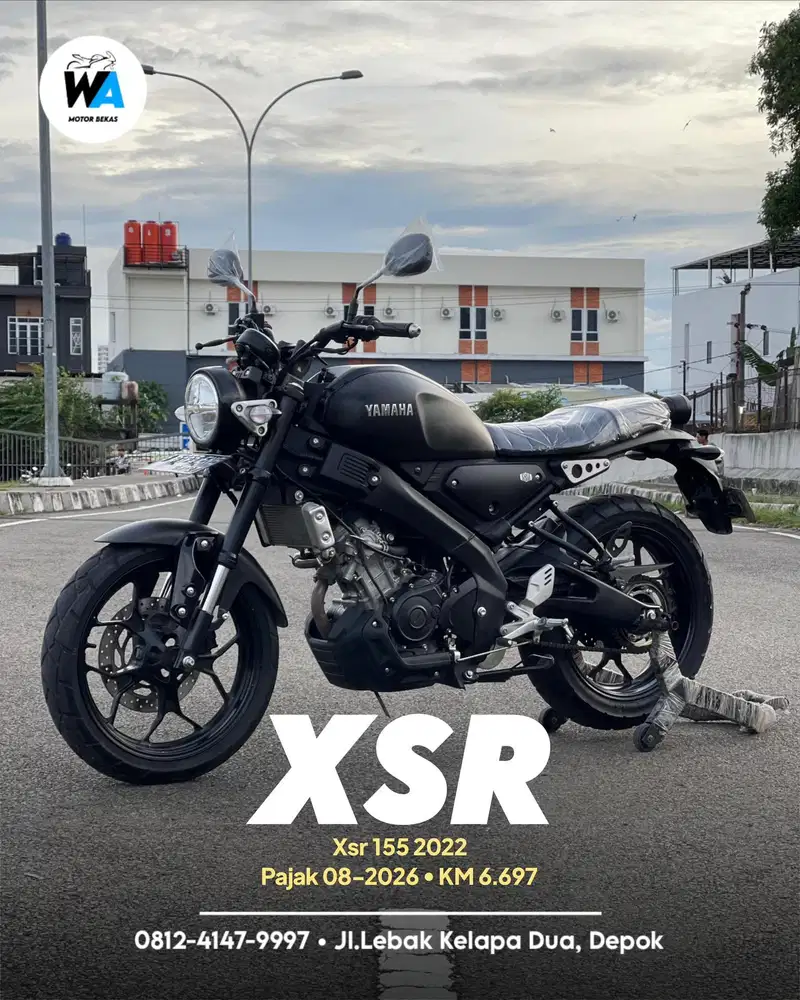 Cash/Keredit Yamaha Xsr 155 Tahun 2022