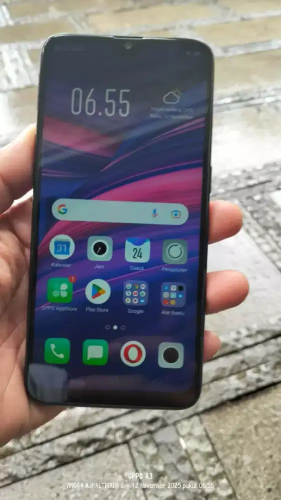 Oppo f9 pro ram 6/128 normal siap pakai