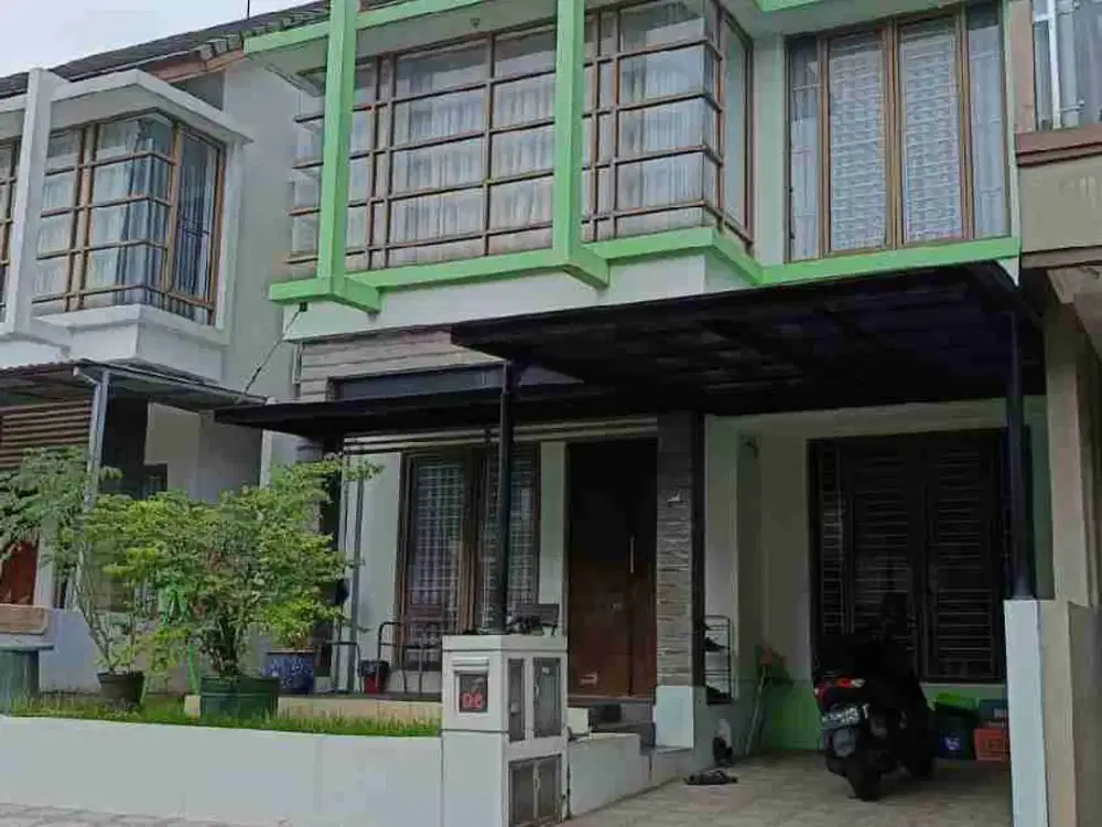 RUMAH 2 LANTAI SIAP.HUNI DI PERUMAHAN EMERALD GARDEN BINTARO TANGERANG