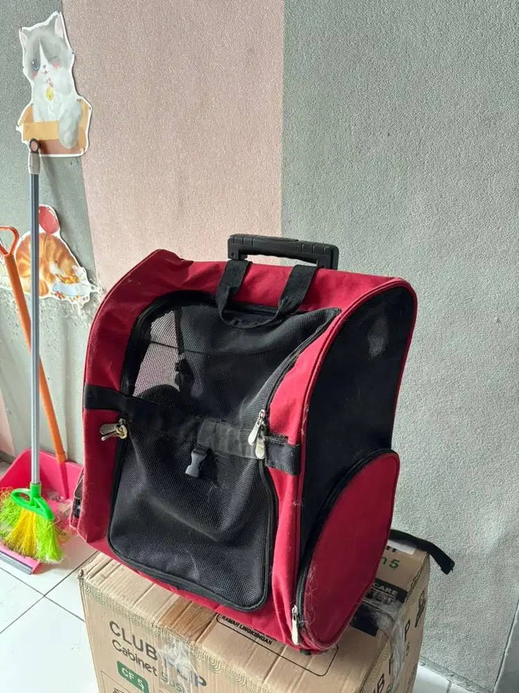 Tas Ransel Kucing Pet Cargo Carrier Buat Jalan-jalan