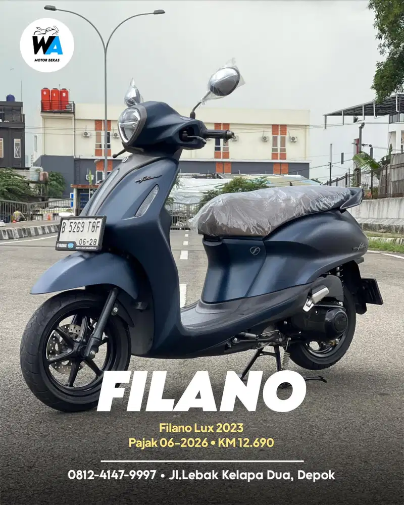 Yamaha Grand Fillano Lux Tahun 2023 ISTIMEWA
