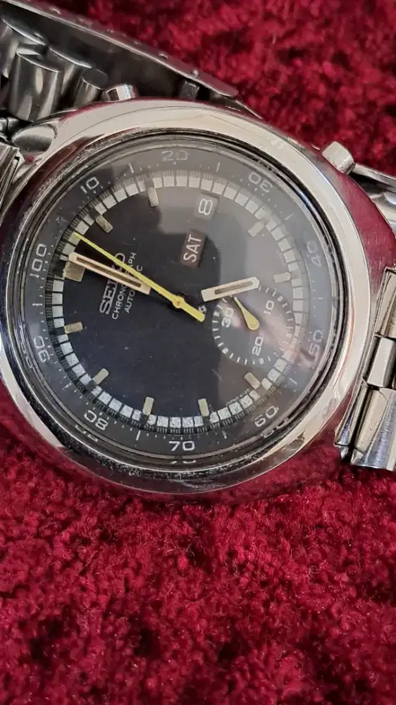 Seiko Chronograph Automatic 6139 jengkol pogue