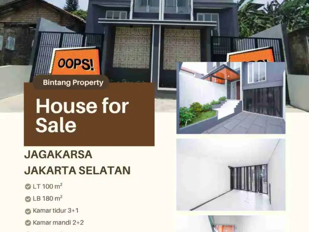 Rumah dijual di Jagakarsa Jakarta Selatan