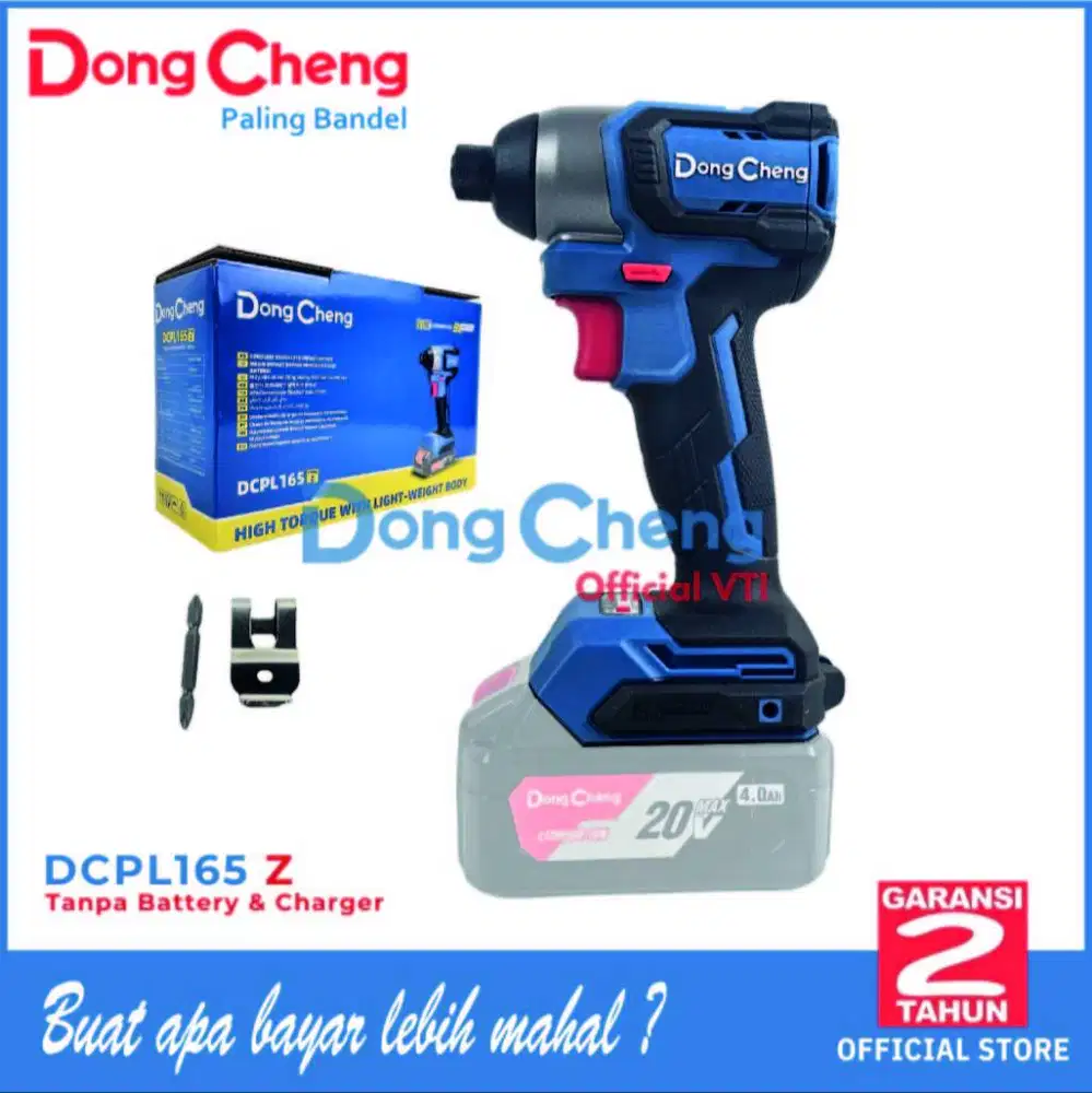 Impact Driver Dong Cheng dan Bor Lucid LX60