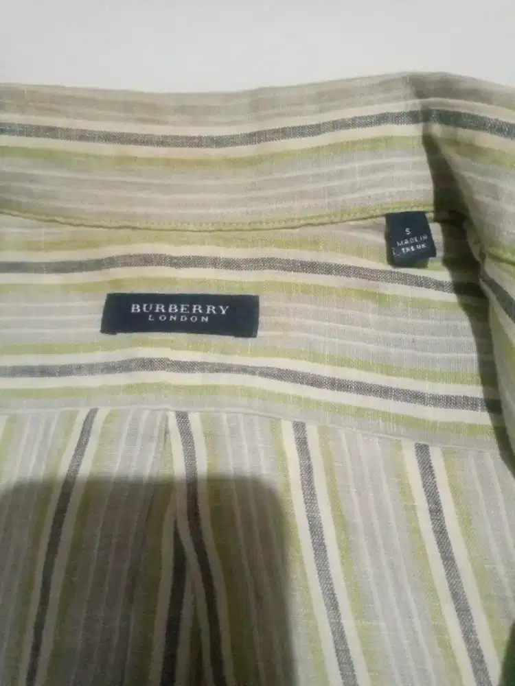 Kemeja Pria Lengan Pendek Burberry London