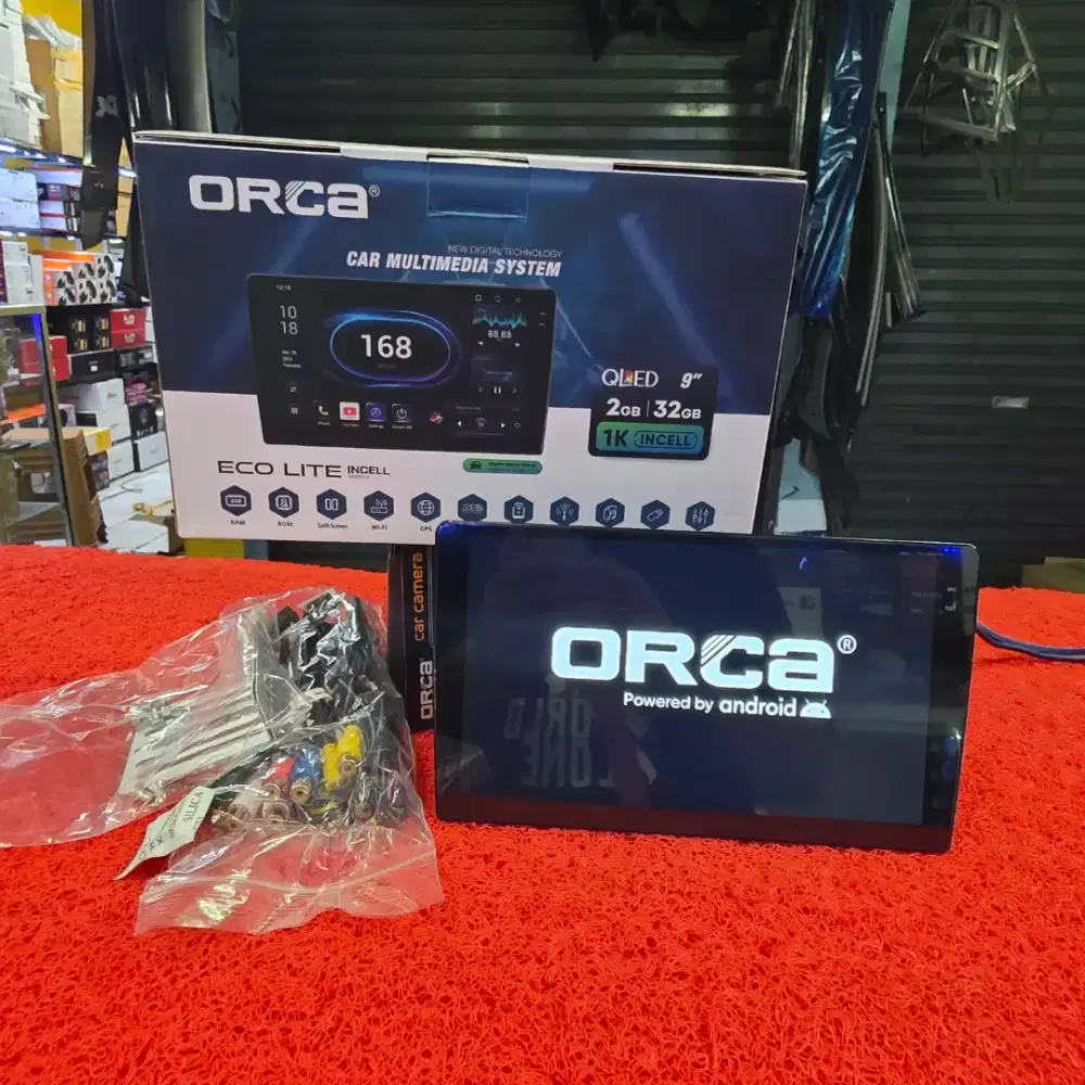 Head Unit Android ORCA ECO LITE Incell Series ADR-9988 2GB+32GB 9 in