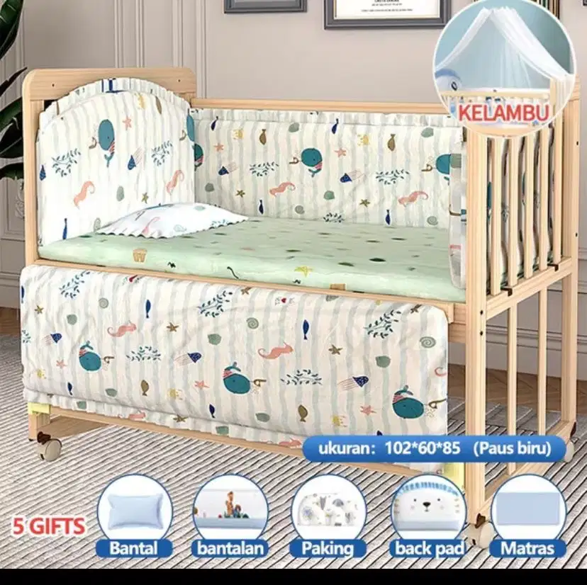 Box tempat tidur bayi