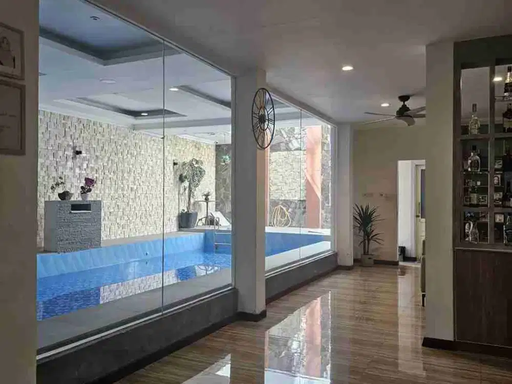 Jual Rumah Mewah Komp IDI Panakkukang Mas, Lengkap Kolam Renang Pribadi