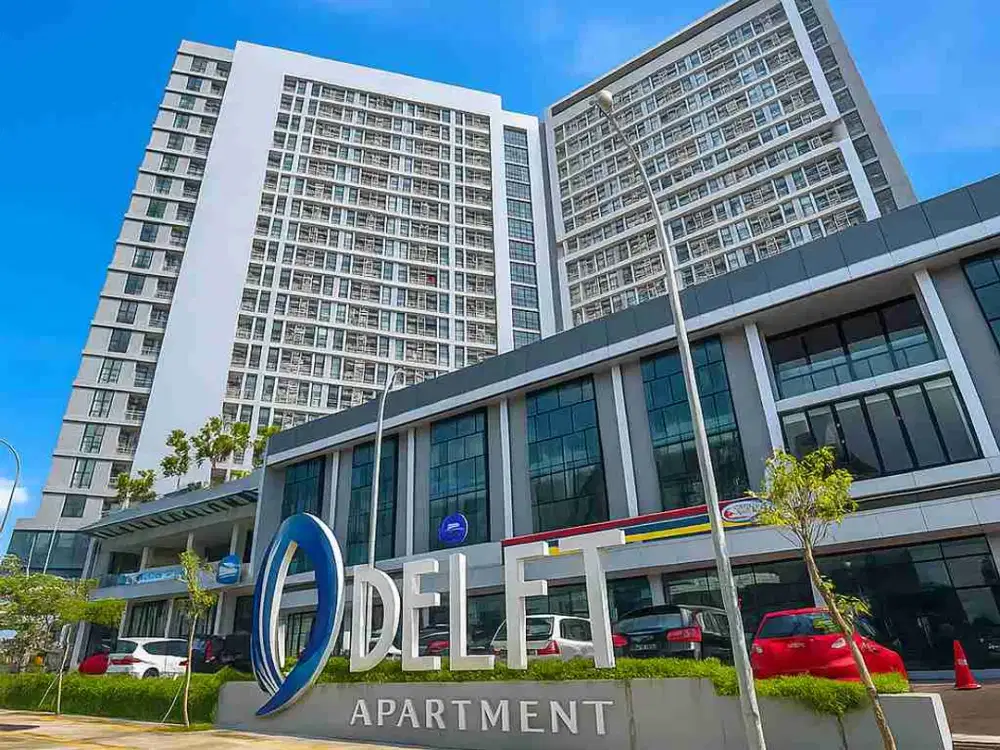 Jual BU, Apartemen Delft Full Furnish, Langsung Masuk. Bebas Ribet