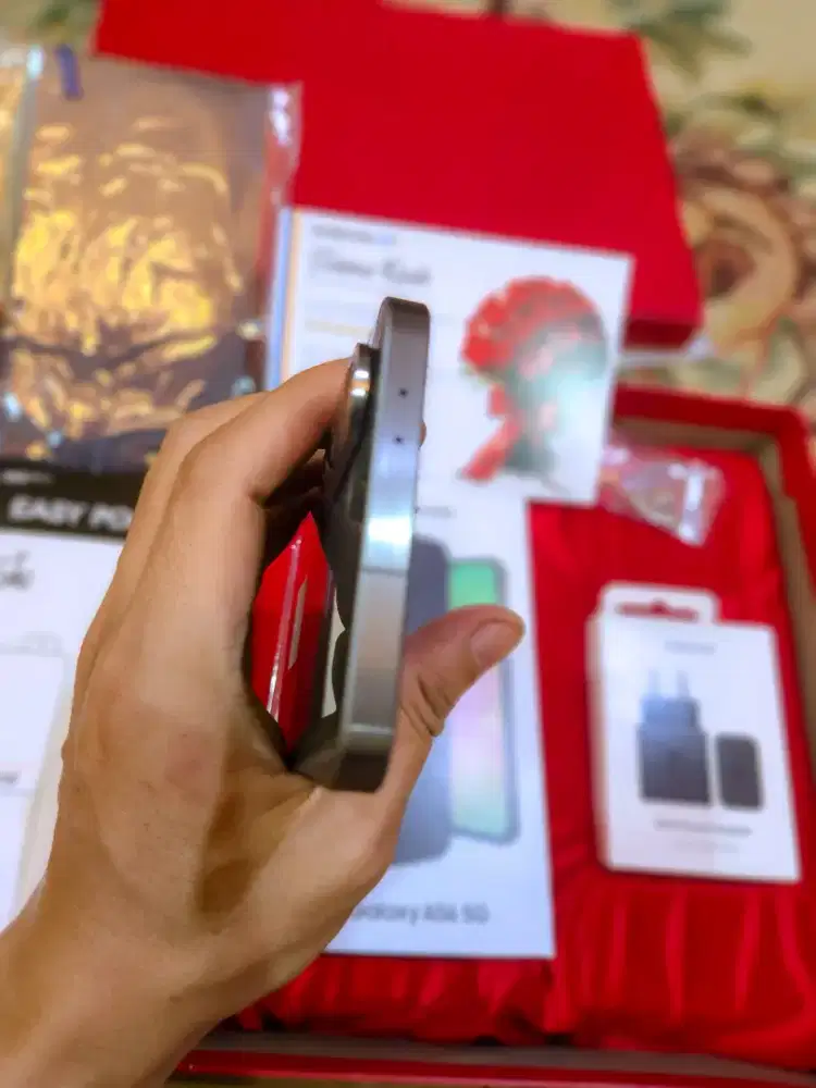 Dijual Samsung Galaxy A56 99,99% mulus/Resmi/Hitam/milik Pribadi/Depok