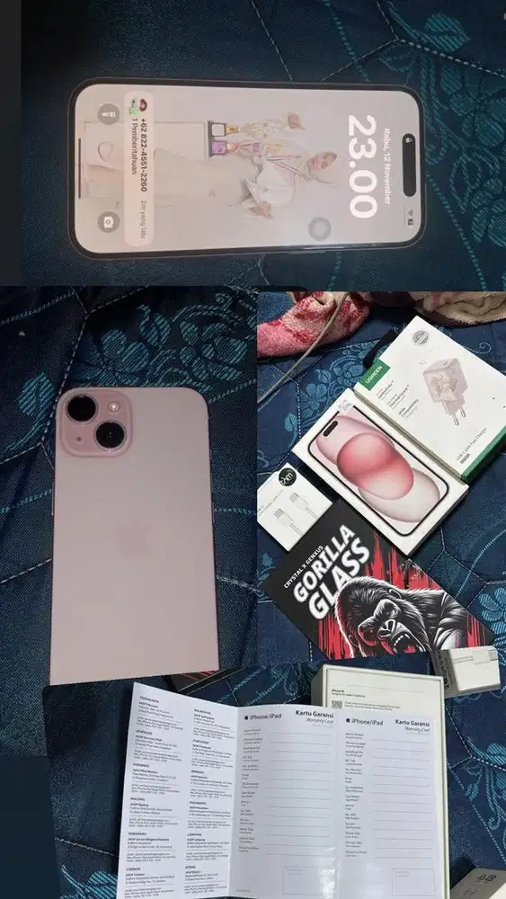 Iphone 15 128gb ibox rersmi termurah