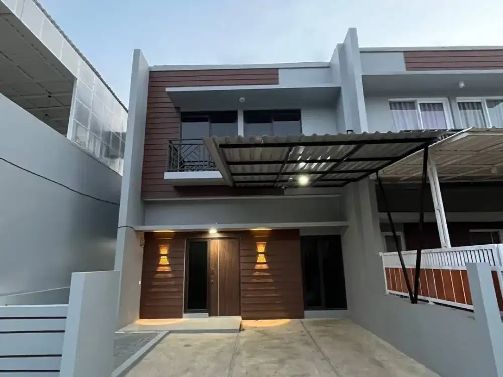 Rumah Asri 2Lt. Modern Minimalis View Pegunungan 3KT 2KM Type 60/110 Strategis Full Akses Padaasih Cisarua Bandung Barat