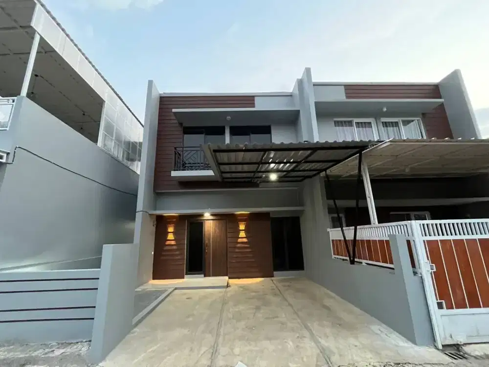 Rumah Asri 2Lt. Modern Minimalis View Pegunungan 3KT 2KM Type 60/132 Strategis Full Akses Padaasih Cisarua Bandung Barat