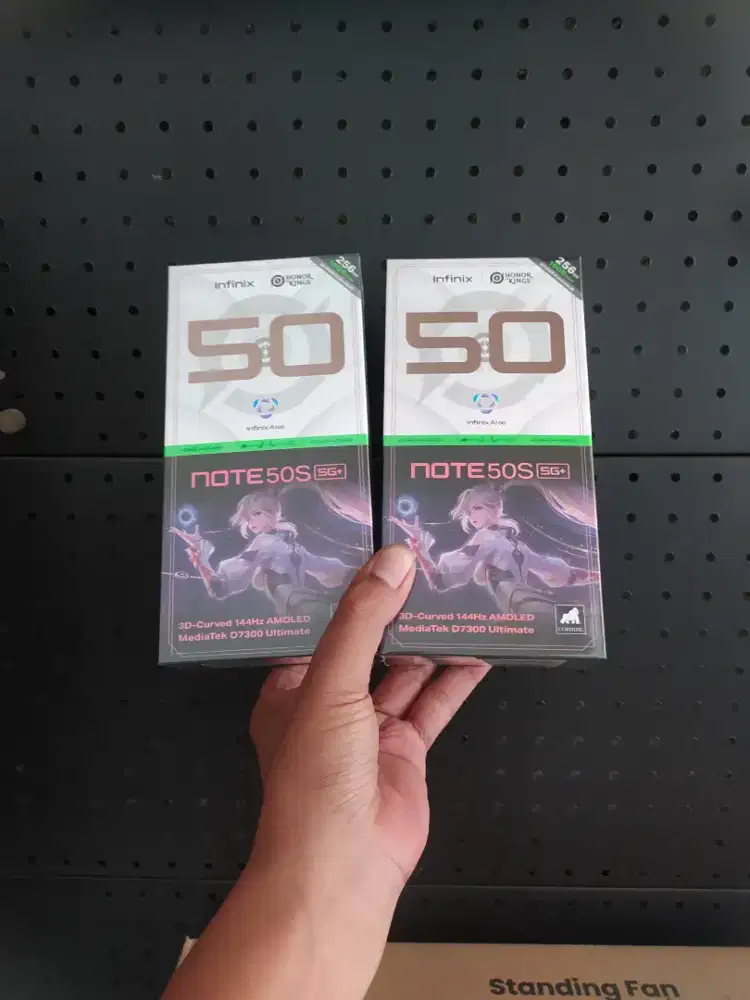 Infinix Note 50s 5G 8+8/256 Garansi resmi 1thn