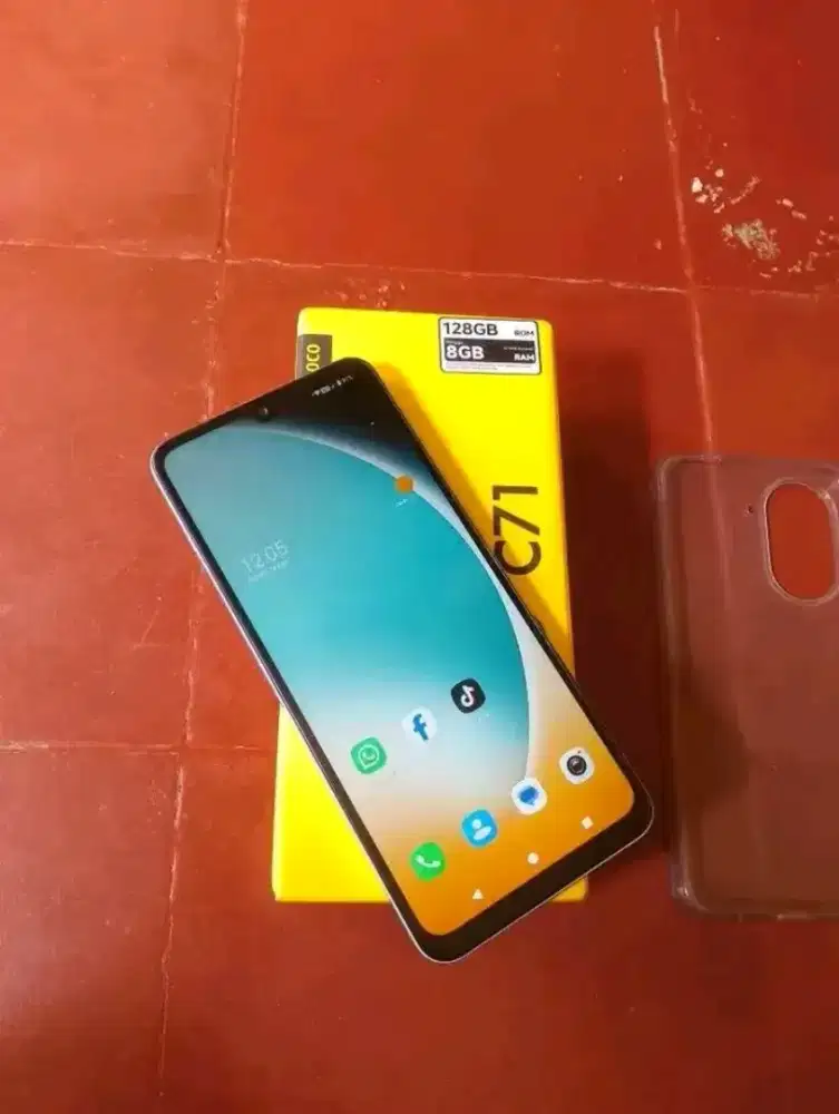 Poco C71 ram 4+4/128 GB fullset mulus nominus cakep