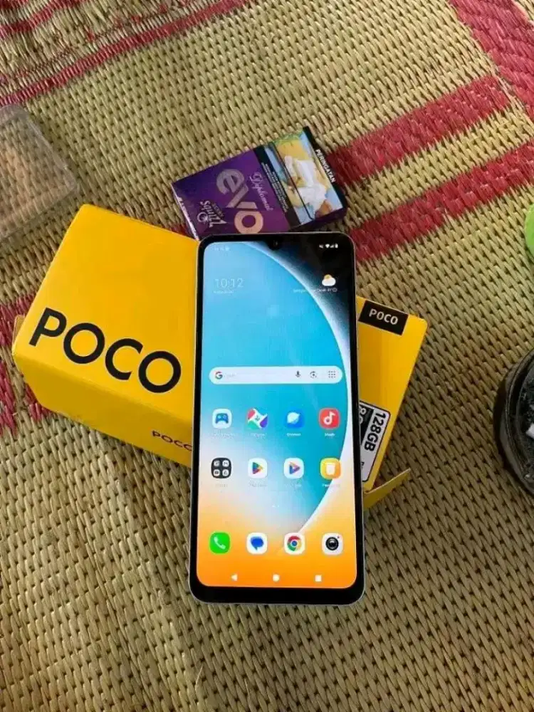 Poco C71 ram 4+4/128 GB fullset mulus nominus cakep