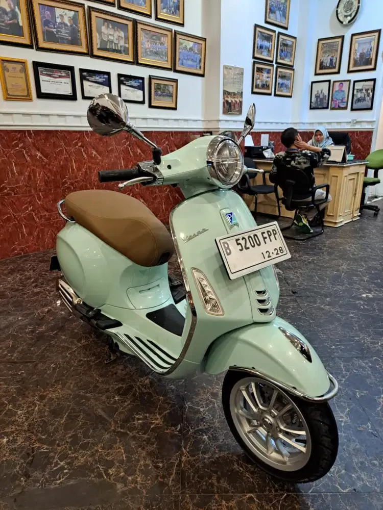 Hib ima Dp 2 jt Vespa Primavera 150 abs 2023 Bisa payment Credit Card