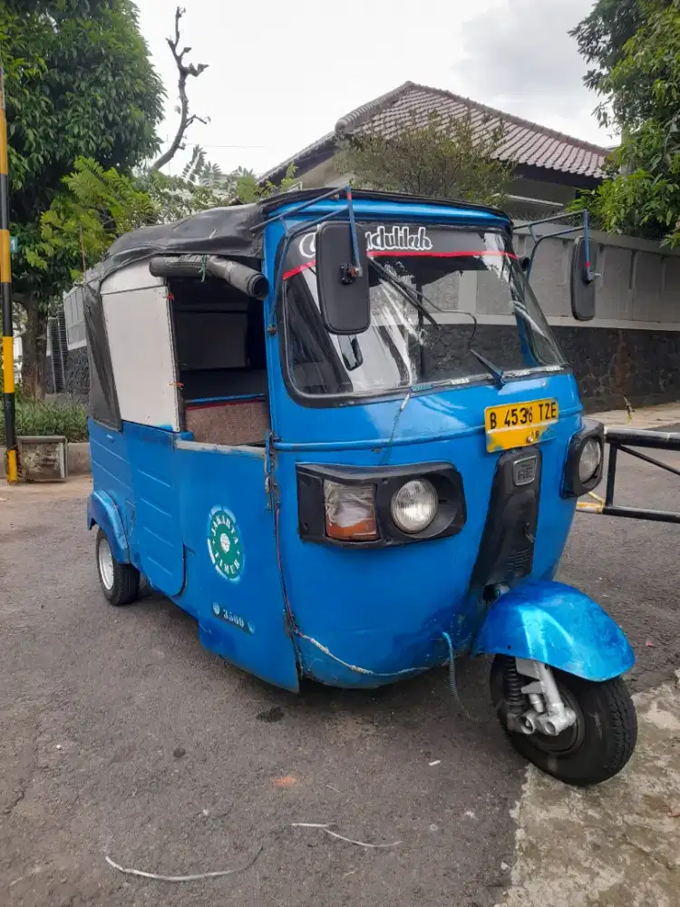 Murah banget bajaj siap usaha cator roda 3 tiga bentor