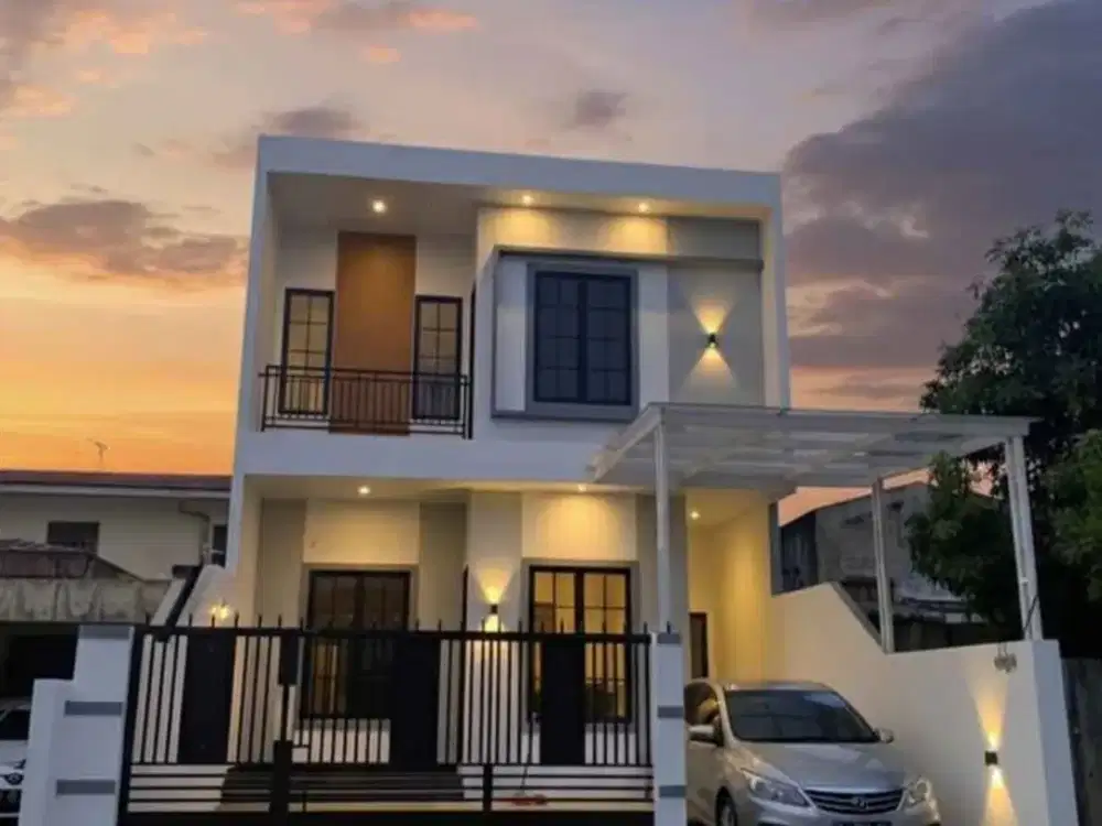 RUMAH MEWAH JL DARUSSALAM SAMPING HOTEL KANAYA 6X22M2 INTI KOTA GAESS