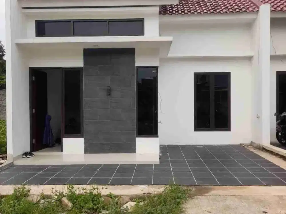 Rumah 1 lantai siap huni free biaya